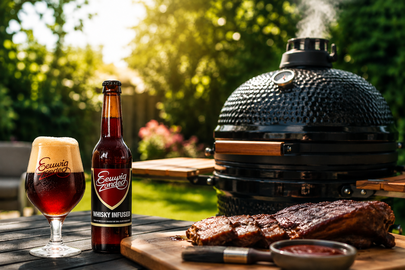 bier en barbeque de perfecte combinatie