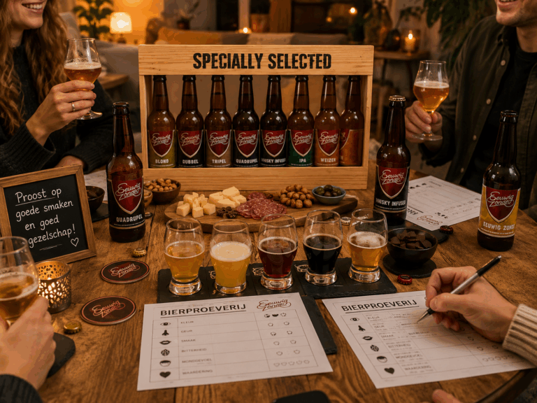 Thuis een bierproeverij organiseren met speciaalbier Eeuwig Zonde